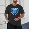 Frutiger Aero Y2K Heart Unisex T-Shirt