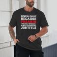 Genealogist Miracle Worker Genealogy Graduation Unisex T-Shirt