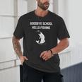 Goodbye School Hello Fishing Graduation T-Shirt Unisex T-Shirt