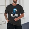 Grad Class Of 2025 Boys Shark Graduation Graduated Unisex T-Shirt