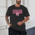Graduate 2025 Class Of 2025 Senior Coquette Bow Graduation Unisex T-Shirt