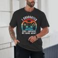 I Graduated Can I Unpause My Game Now Retro Graduation Unisex T-Shirt