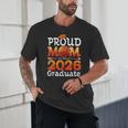 Graduation Basketball Retro Proud Mom Of A 2026 Graduate Unisex T-Shirt