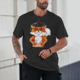 Graduation Fox School Bachelor Master Doctor Study Unisex T-Shirt