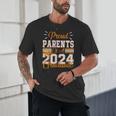 Graduation Proud Parents Of a 2024 Graduate For Mom And Dad Unisex T-Shirt