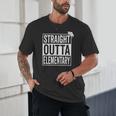 Graduation Shirt Straight Outta Elementary Unisex T-Shirt