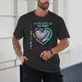 Heart Graphic In Memory Of Aunt Suicide Awareness Prevention Unisex T-Shirt Heart Graphic In Memory Of Aunt Suicide Awareness Prevention Unisex T-Shirt