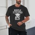 Hustle Graduate Now Slay MBA PhD Graduation Party Unisex T-Shirt
