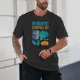 Introvert Book Lover Introvert Survival Kit Unisex T-Shirt Introvert Book Lover Introvert Survival Kit Unisex T-Shirt
