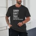 Introvert Can't Talk Reached People Limit For The Week Unisex T-Shirt Introvert Can't Talk Reached People Limit For The Week Unisex T-Shirt
