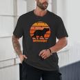 Introvert Retro Sunset Capybara Tee Unisex T-Shirt