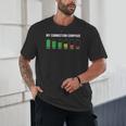 Introvert Tired Battery Unisex T-Shirt