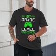 Kids 1st Grade Level Unlocked Back To School Gamer Graduation Unisex T-Shirt