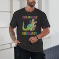 Kids 2nd Grade Graduate Dinosaur Trex 2nd Grade Graduation Unisex T-Shirt