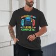 Kindergarten Level Complete Graduation Class 2025 Gamer Boys Unisex T-Shirt