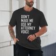 Lawyer Law School Graduation Attorney Men Women Unisex T-Shirt