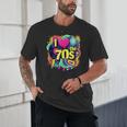 I Love The 70s Retro Cassette Roller Vinyl Nostalgia Vibes Unisex T-Shirt
