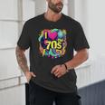 I Love The 70s Retro Cassette Roller Vinyl Nostalgia Vibes Unisex T-Shirt I Love The 70s Retro Cassette Roller Vinyl Nostalgia Vibes Unisex T-Shirt
