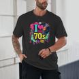 I Love The 70s Vintage Cassette Roller Vinyl Nostalgia 70s Unisex T-Shirt