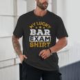 My Lucky Bar Exam Shirt Lawyer Law School Graduation Unisex T-Shirt