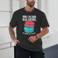 Macaroons Dessert Antisocial Introvert Pastries Food Lover Unisex T-Shirt Macaroons Dessert Antisocial Introvert Pastries Food Lover Unisex T-Shirt
