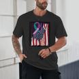 In Memory Of My Friend Suicide Awareness American Flag Women Kids Men Unisex T-Shirt