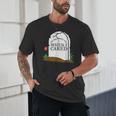 In Memory Of When I Cared Sarcastic Novelty Unisex T-Shirt