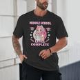 Middle School Level Complete Gaming Graduation Anime Girl Unisex T-Shirt