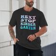 Next Stop Kindergarten Groovy Graduation Last Day Of School Unisex T-Shirt