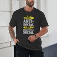 Not Anti Social Just Selectively Social Introvert Unisex T-Shirt