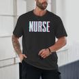 Nurse Glitch Aesthetic Graduation Nurse Glitch Graphic Art Unisex T-Shirt