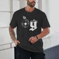 Old School Dad OG Hip Hop Head Vinyl Retro 80s90s Nostalgia Unisex T-Shirt