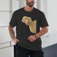 Peking Duck Peeking Chef Graduation Farm Duck Lover Unisex T-Shirt