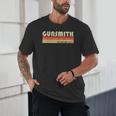 Personal Christmas Retro Vintage Graduation Gunsmith Job Title Profession Birthday Worker Idea Unisex T-Shirt