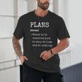 Plans Definition For Homebodies & Introverts Sarcastic Unisex T-Shirt Plans Definition For Homebodies & Introverts Sarcastic Unisex T-Shirt
