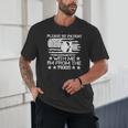 Please Be Patient With Me I'm From The 1900s USA Flag Skull Unisex T-Shirt
