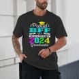 Proud Bff Of Kindergarten Graduate 2024 Graduation Bff Unisex T-Shirt