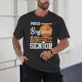 Proud Boyfriend Of A 2025 Senior Graduation Basketball Unisex T-Shirt