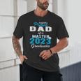 Proud Dad Of 2023 Class Master Graduate Family Graduation Unisex T-Shirt