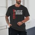 Proud Dad Of A 2026 Graduate Grad Senior Father Graduation Unisex T-Shirt