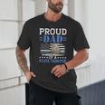 Proud Dad Of A State Trooper Police Officer Graduation Unisex T-Shirt