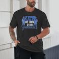 Proud Dad Of Two 2019 Graduates Twin Papa Graduation Unisex T-Shirt