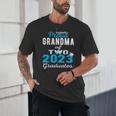 Proud Grandma Of Two 2023 Graduate Class 2023 Graduation Unisex T-Shirt