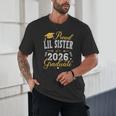 Proud Lil Sister Of a Class Of 2026 Graduate For Graduation Unisex T-Shirt