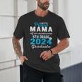 Proud Mama Of 5th Grade Graduate 2024 Elementary Graduation Unisex T-Shirt