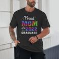 Proud Mom Of a 2022 Graduate Matching Tie Dye Graduation Unisex T-Shirt