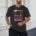 Proud Mom Of 2025 Senior Graduate Matching Family Graduation Unisex T-Shirt