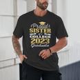 Proud Sister Of 2023 College Graduate Family 23 Graduation Unisex T-Shirt
