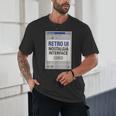 Retro Computer Dialog Box 90s Desktop Interface Nostalgia Unisex T-Shirt