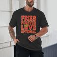 Retro Fast Food Nostalgia Vintage Diner Fries Shakes Burgers Unisex T-Shirt